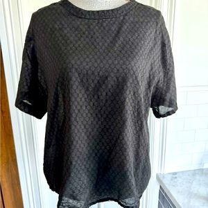 Light weight black Jarbo top / blouse, size M, 100% cotton. Great condition.